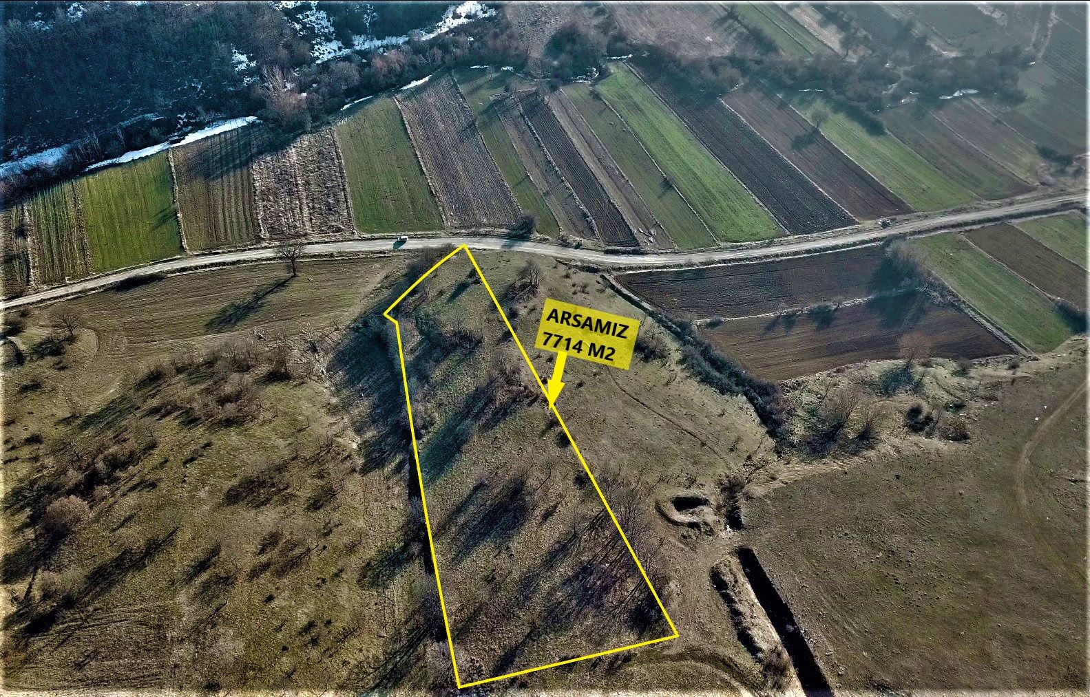 GÜNYURDU KÖYÜNDE SATILIK YATIRIMLIK UYGUN ARAZİ - 2. görsel